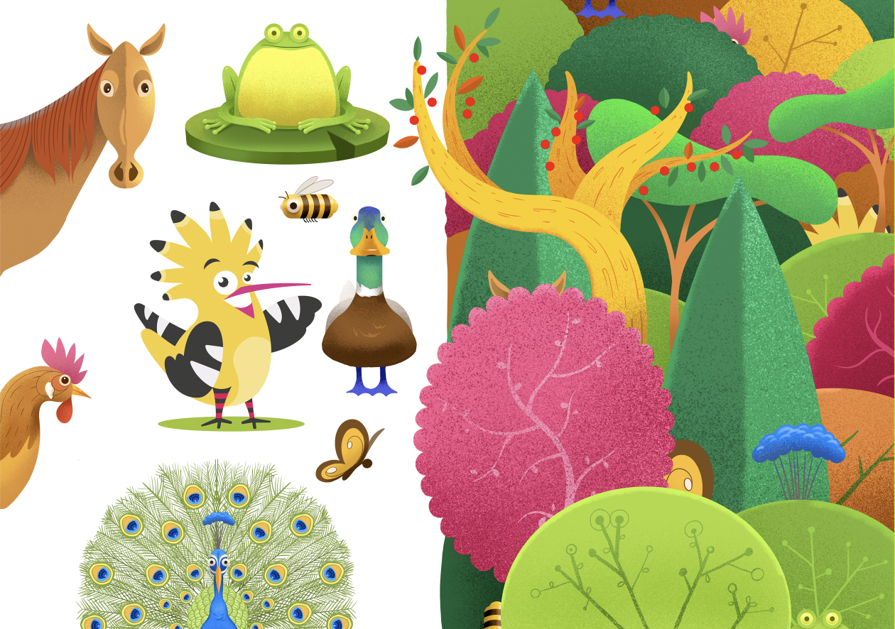 Encuentra los animales