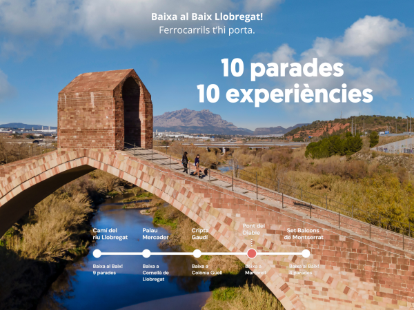 Baixa al Baix Llobregat! 10 parades 10 experiències 