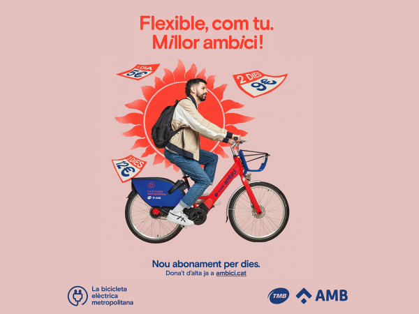 AMBici posa en marxa un nou abonament flexible per a visitants