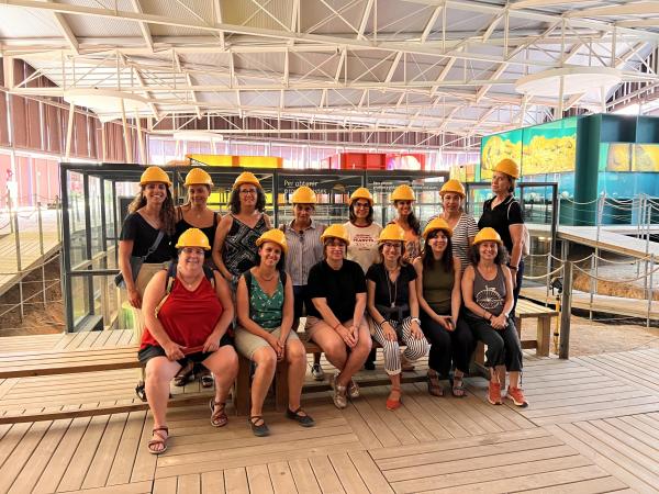  Mestres de la comarca, Barcelona i província participen en un famtrip per conèixer atractius del Baix Llobregat