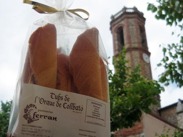 Els tubs d'orgue de Collbató