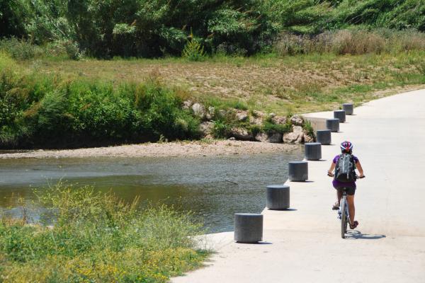 El riu Llobregat, un dels atractius més visitats de l'àrea metropolitana