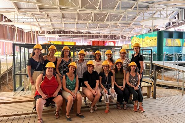  Mestres de la comarca, Barcelona i província participen en un famtrip per conèixer atractius del Baix Llobregat