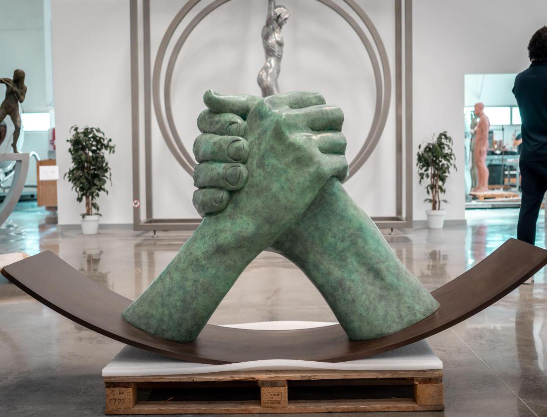 VISITA GUIADA A L'ESTUDI DE L'ARTISTA LORENXO QUINN