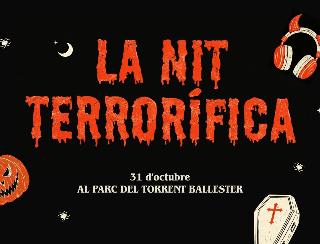 Nit terrorífica al parc del Torrent Ballester de Viladecans