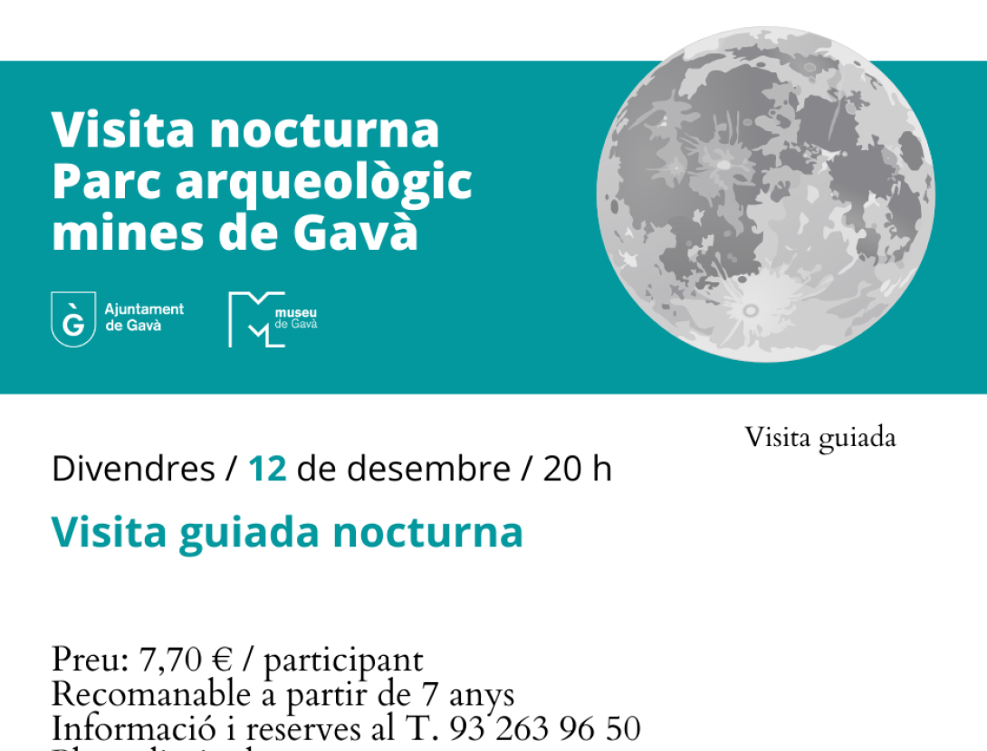 Visita nocturna Parc Arqueològic Mines de Gavà