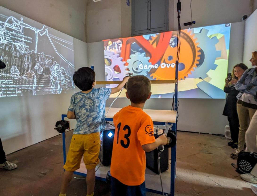 Inauguració de l'exposició "La fàbrica transparent".
