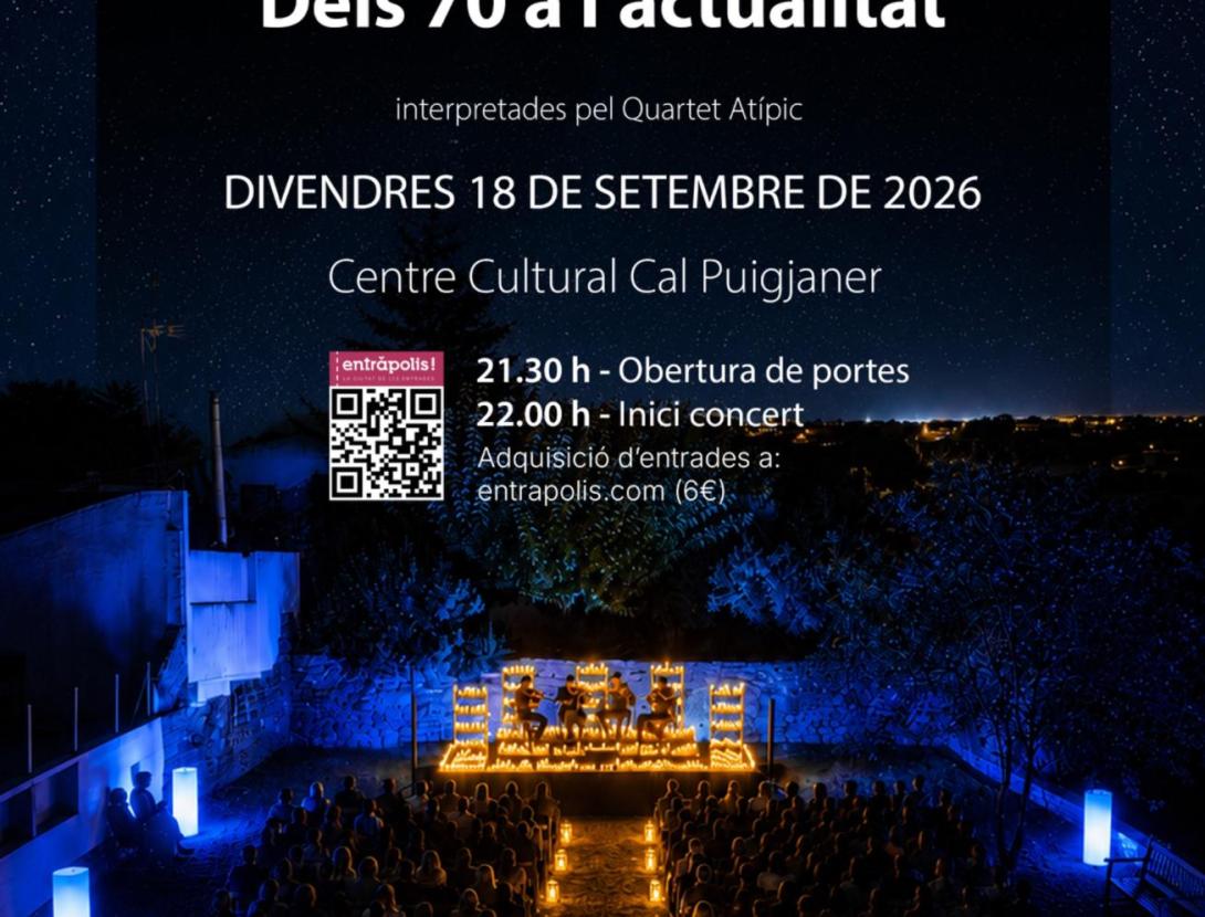 Nit d’Espelmes: "Clàssics del pop. Dels 70 a l'actualitat"