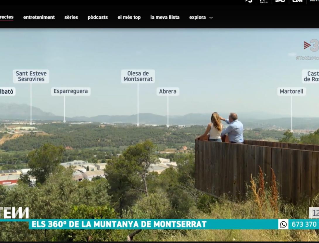 Els Set Balcons de Montserrat protagonistes en l'últim capítol de la temporada del "Tot es mou"