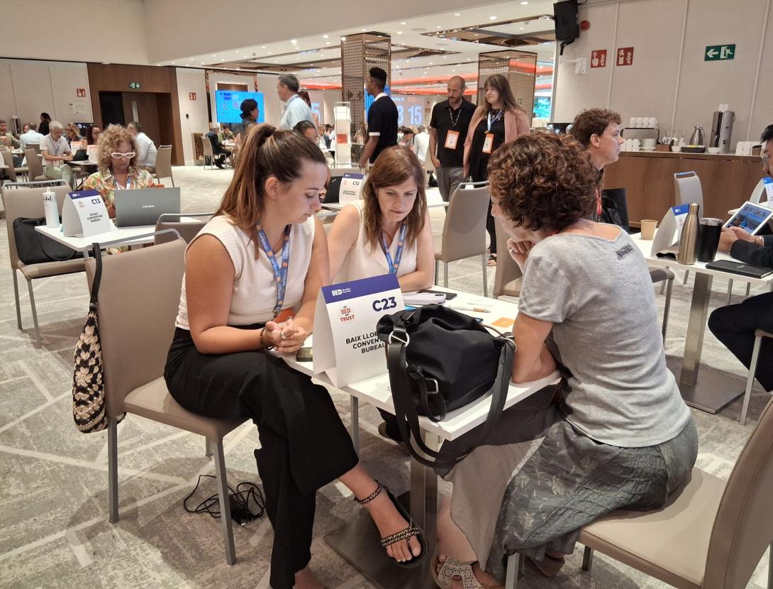 El Baix Llobregat Convention Bureau comparteix la seva oferta MICE amb els professionals del sector al BED 2026