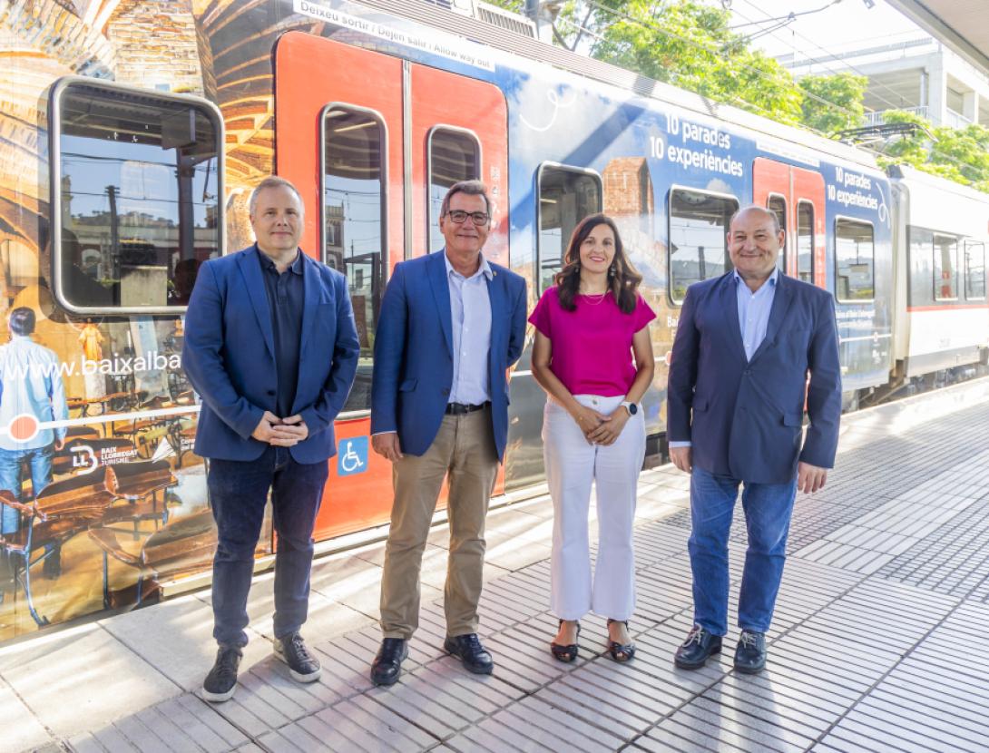 El Consorci de Turisme i Ferrocarrils de la Generalitat de Catalunya impulsen la campanya “Baixa al Baix Llobregat, Ferrocarrils t’hi porta”