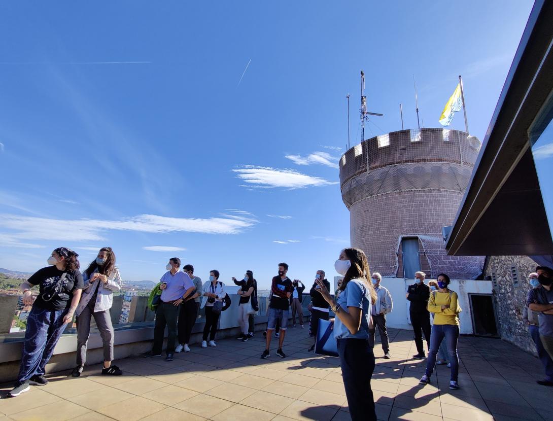 Els Punts d'Informació del Baix Llobregat visiten el Castell de Castelldefels i Piratia